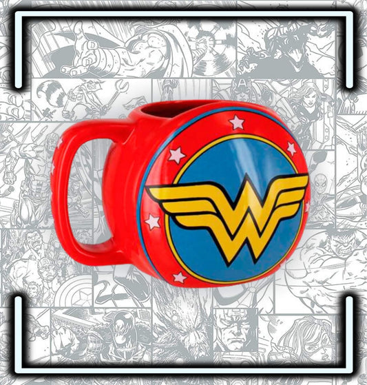 Mugs 3d Wonder Woman - Comics Store Colombia