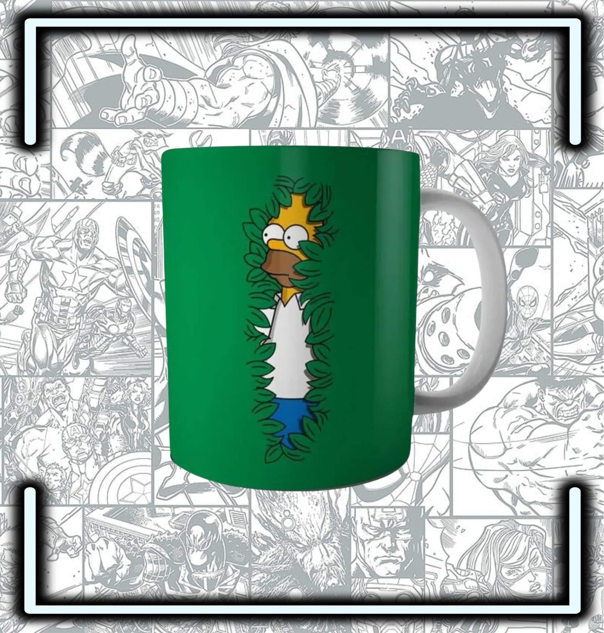 Mugs Ceramica Homero Simpson En Ramas - Comics Store Colombia