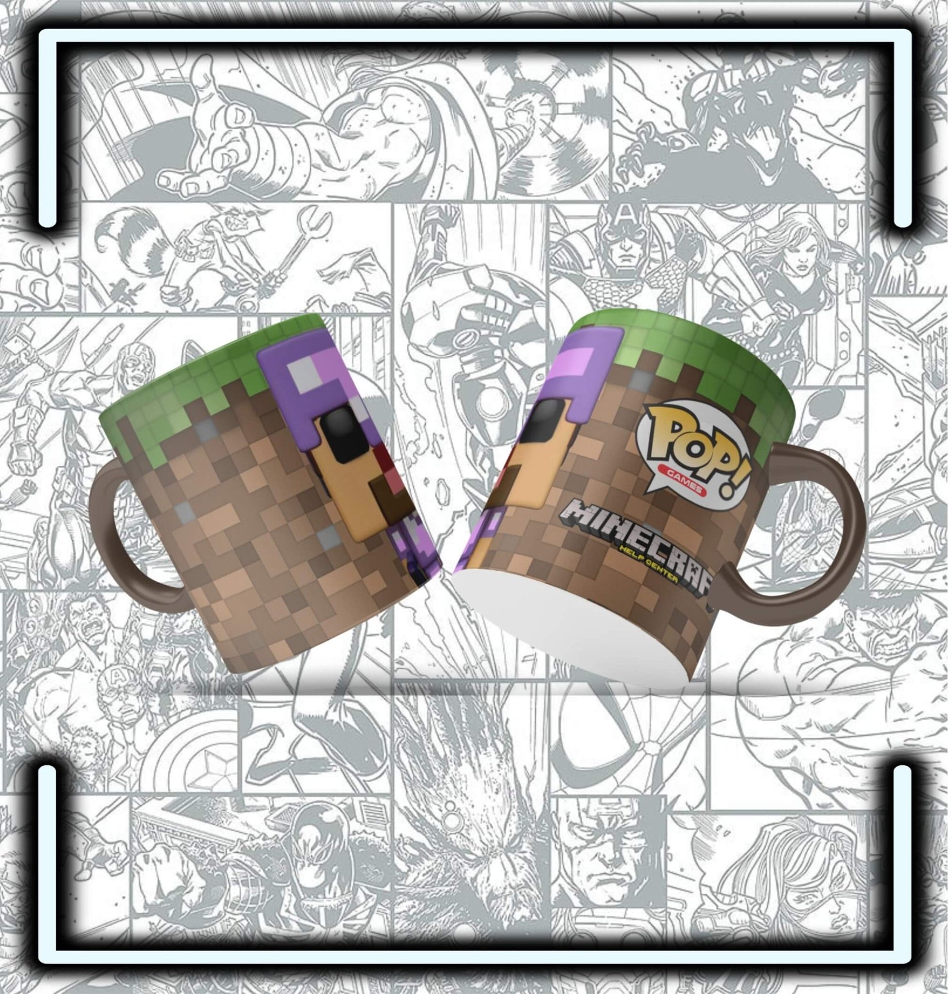 Mugs Ceramica Minecraft - Comics Store Colombia