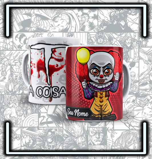 Mugs Ceramica Terror It - Comics Store Colombia