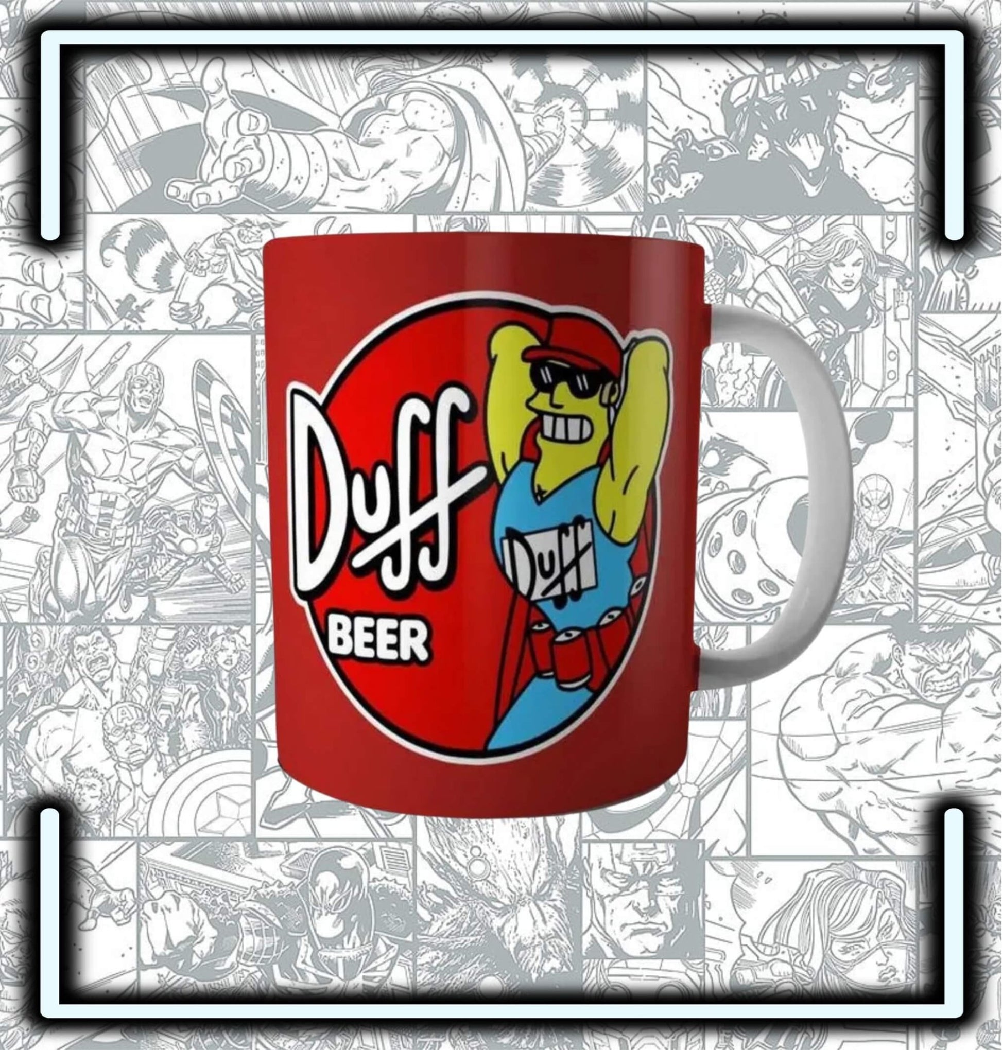 Mugs Ceramica The Simpson Duff - Comics Store Colombia