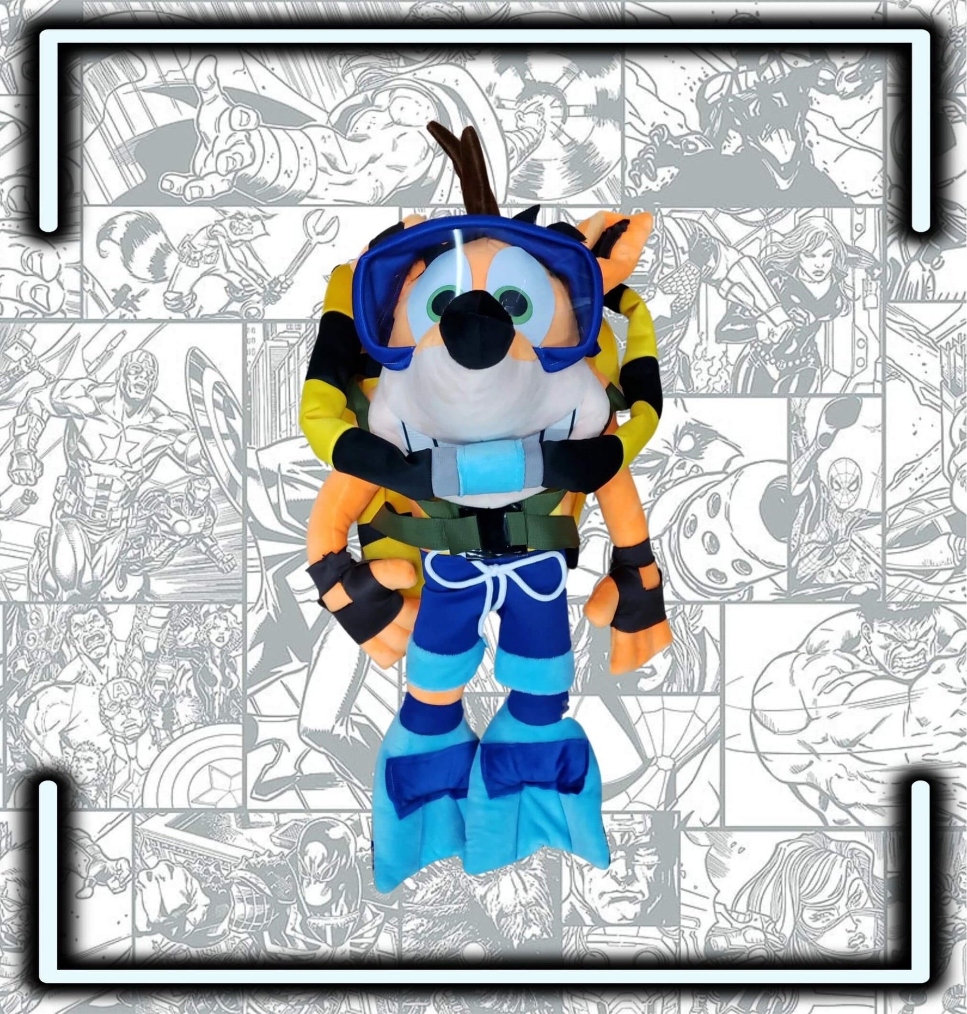 Peluche Crash Cohetes - Comics Store Colombia