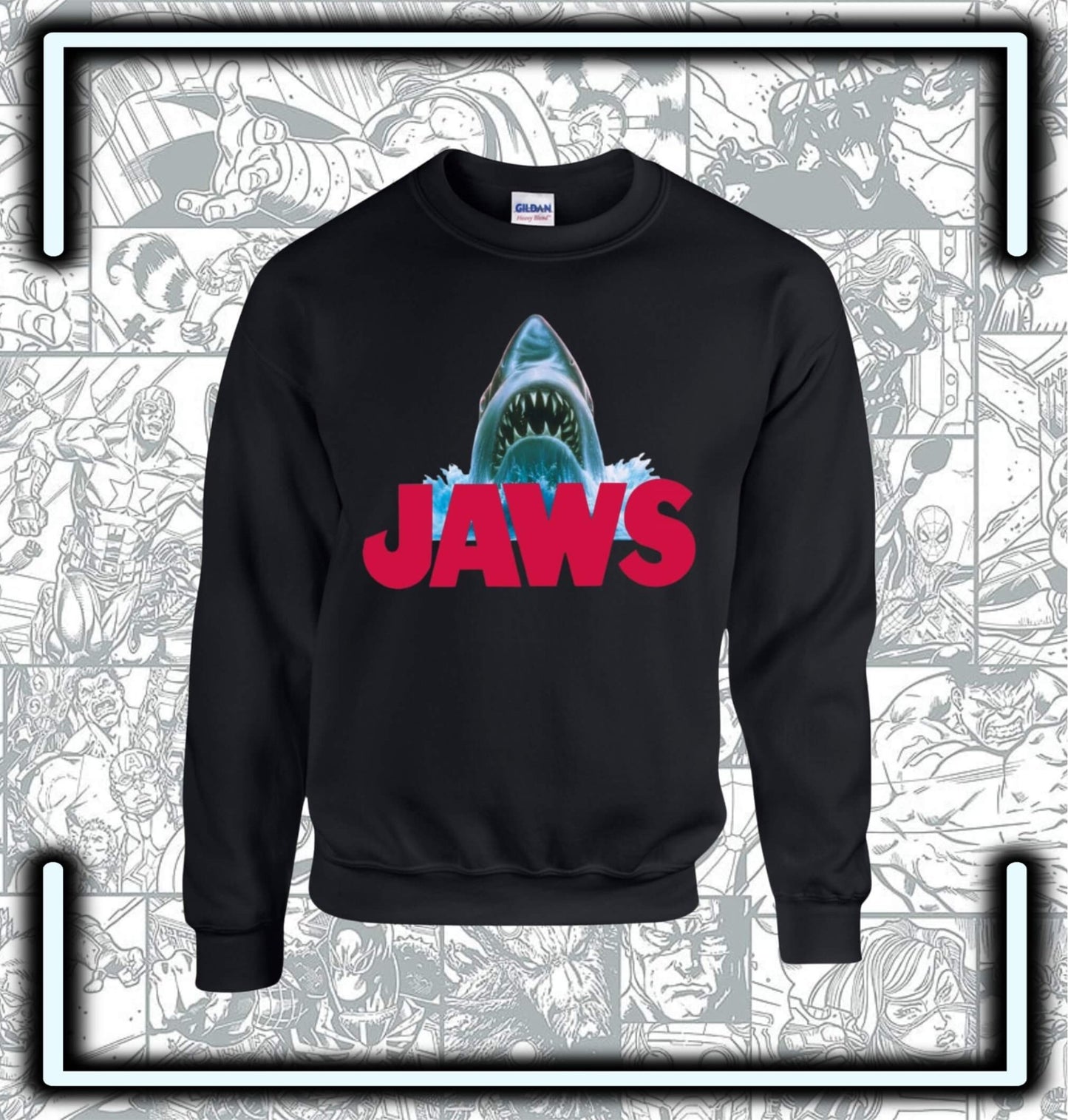 Saco Capota Jaws - Comics Store Colombia