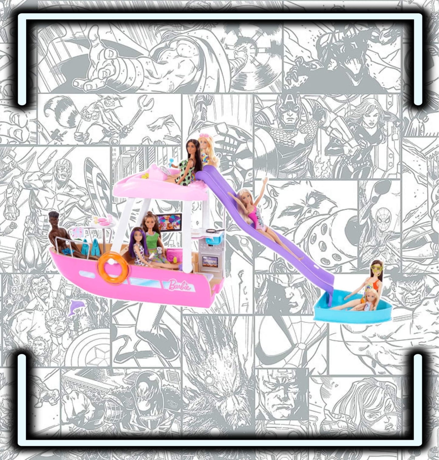 Set de Juego Bote de los Sueños - Barbie - Comics Store Colombia