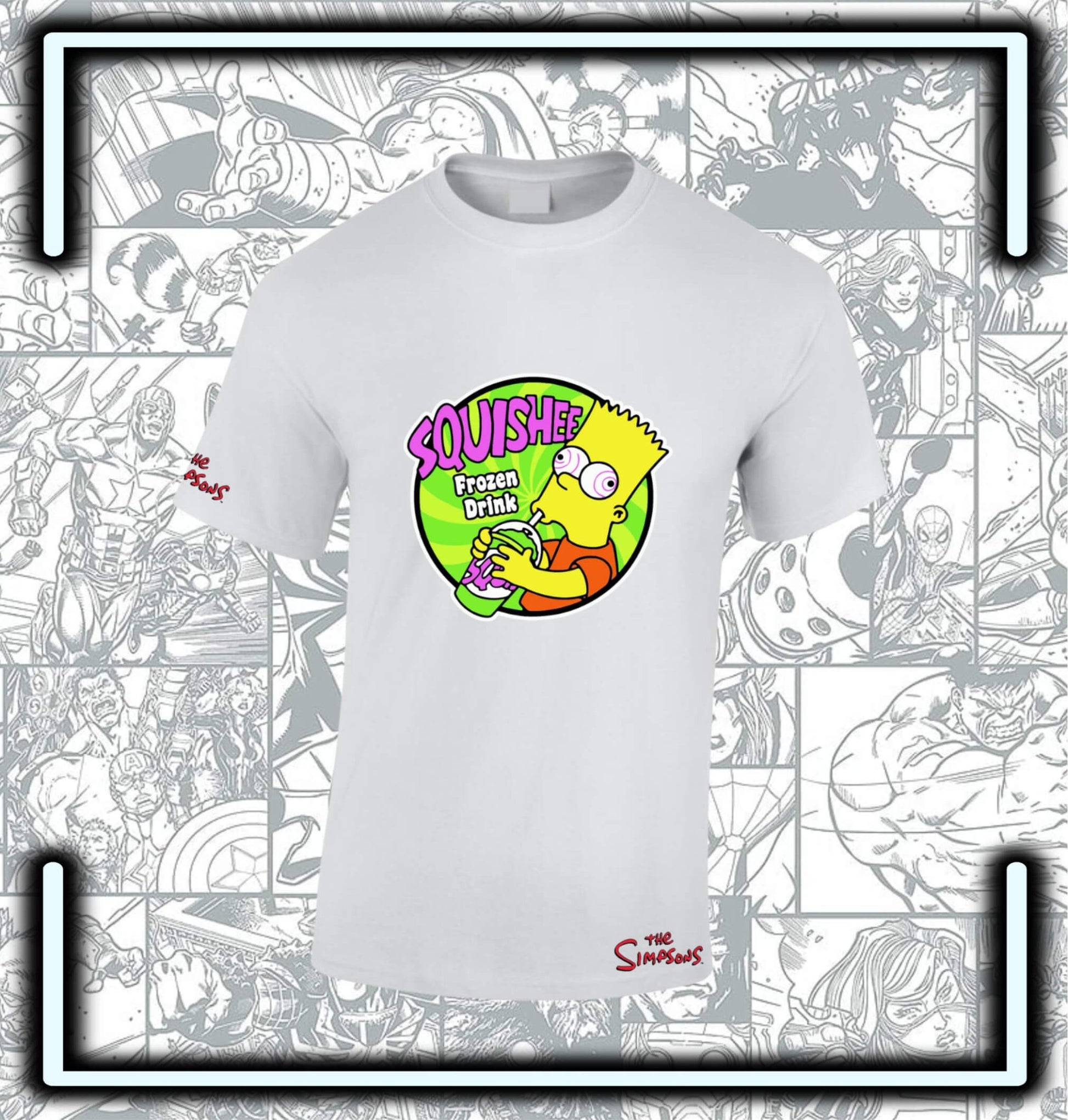 T-Shirt Bart Simpson Squishee - Comics Store Colombia