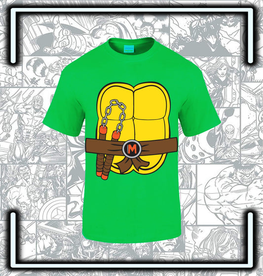 T-Shirt Edición Especial Tortugas Ninja Michelangelo - Comics Store Colombia