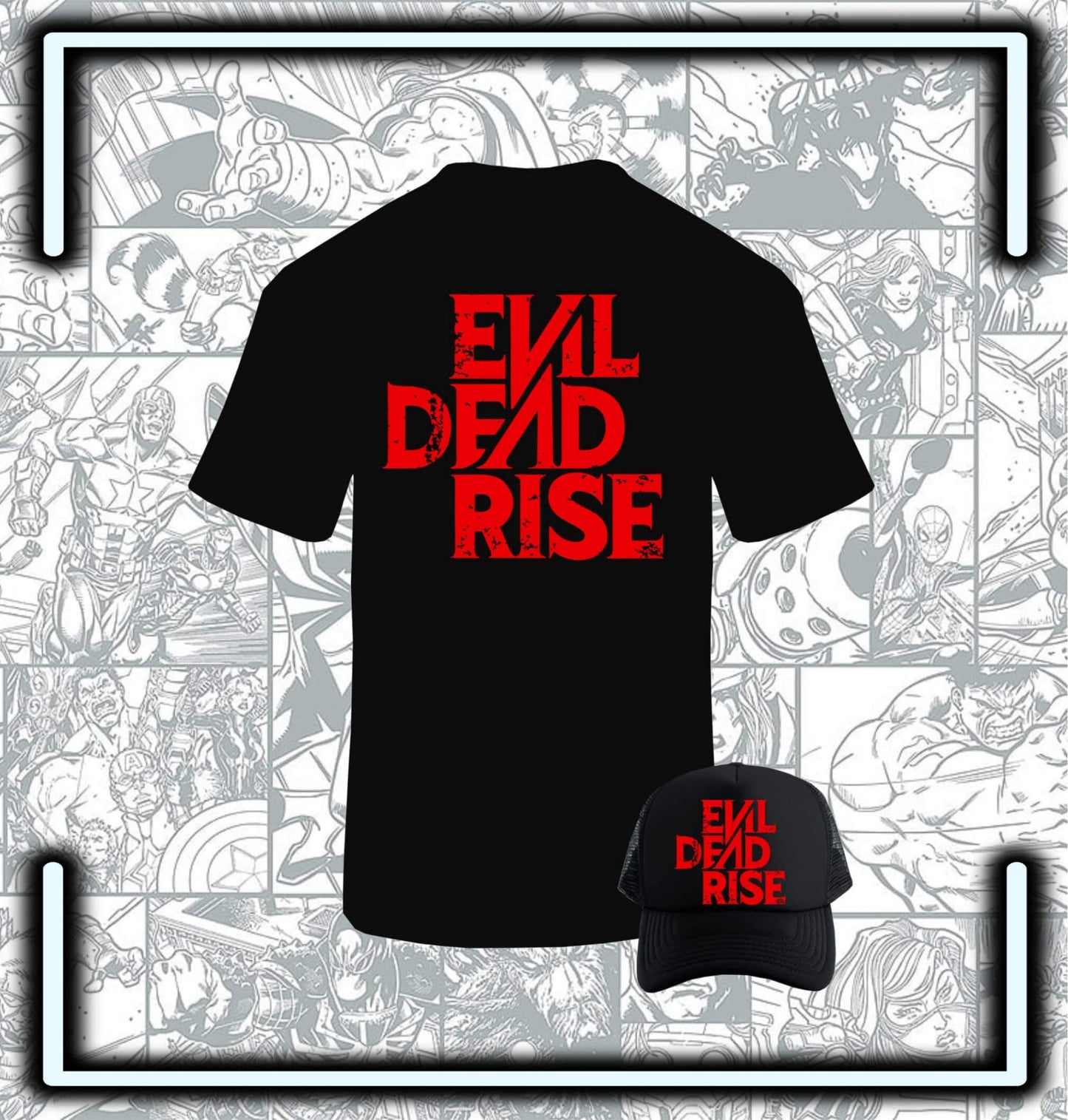 T-Shirt Evil Dead Rise Obsequio Gorra - Comics Store Colombia