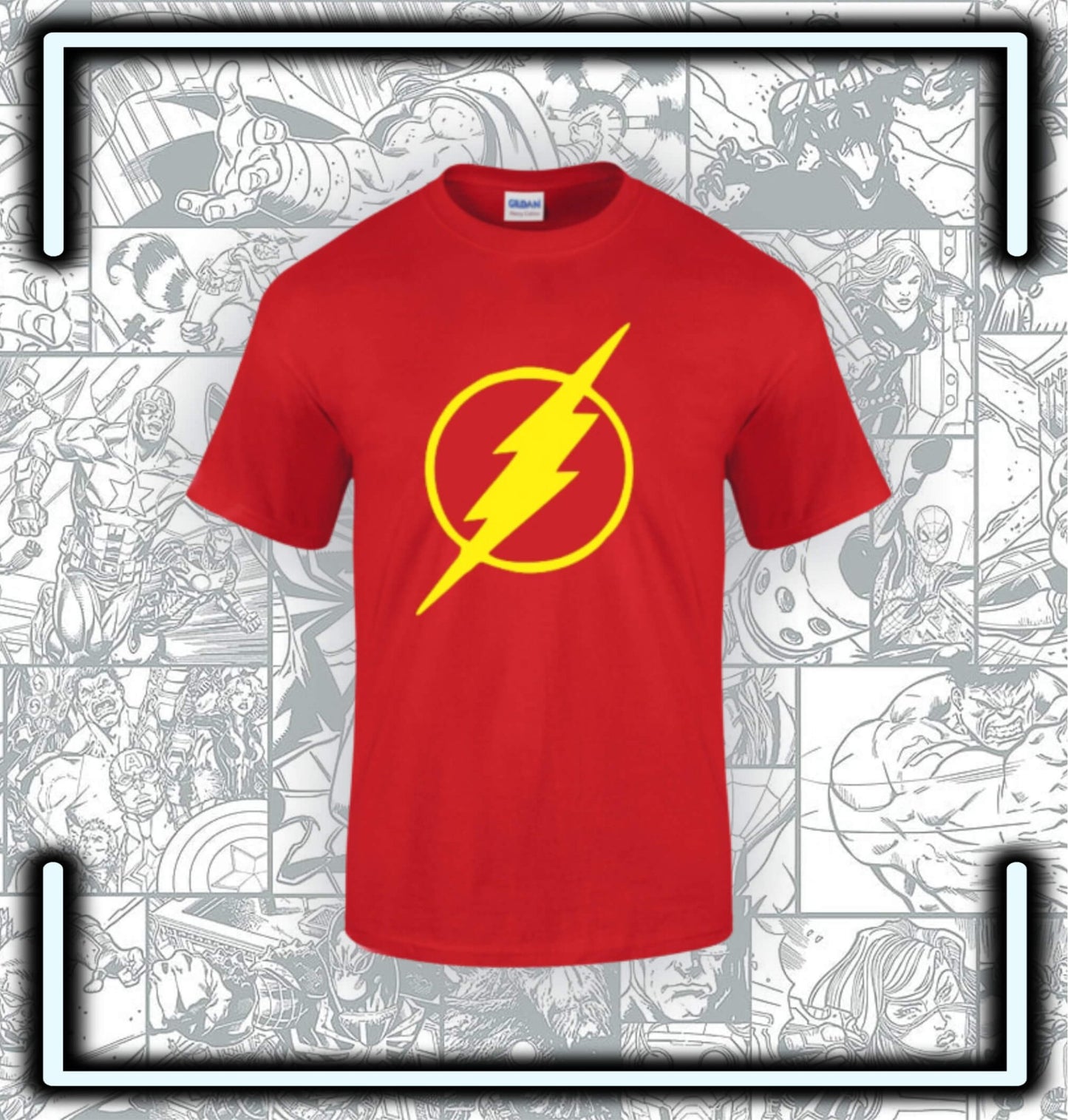 T-Shirt Flash - Comics Store Colombia