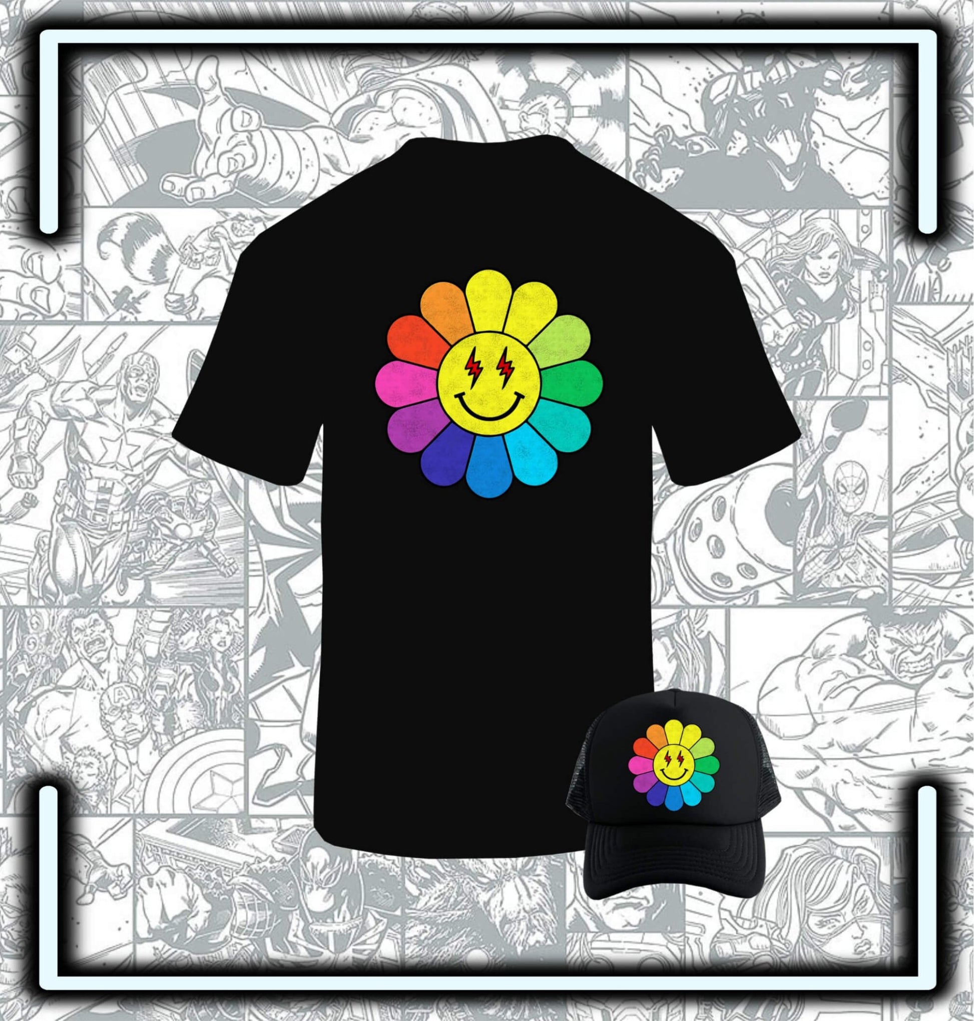 T-Shirt J Balvin Obsequio Gorra - Comics Store Colombia