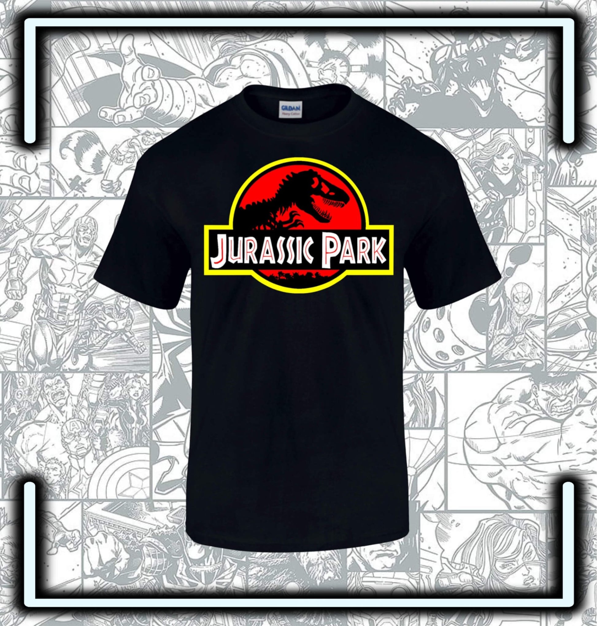T-Shirt Jurassic Park - Comics Store Colombia