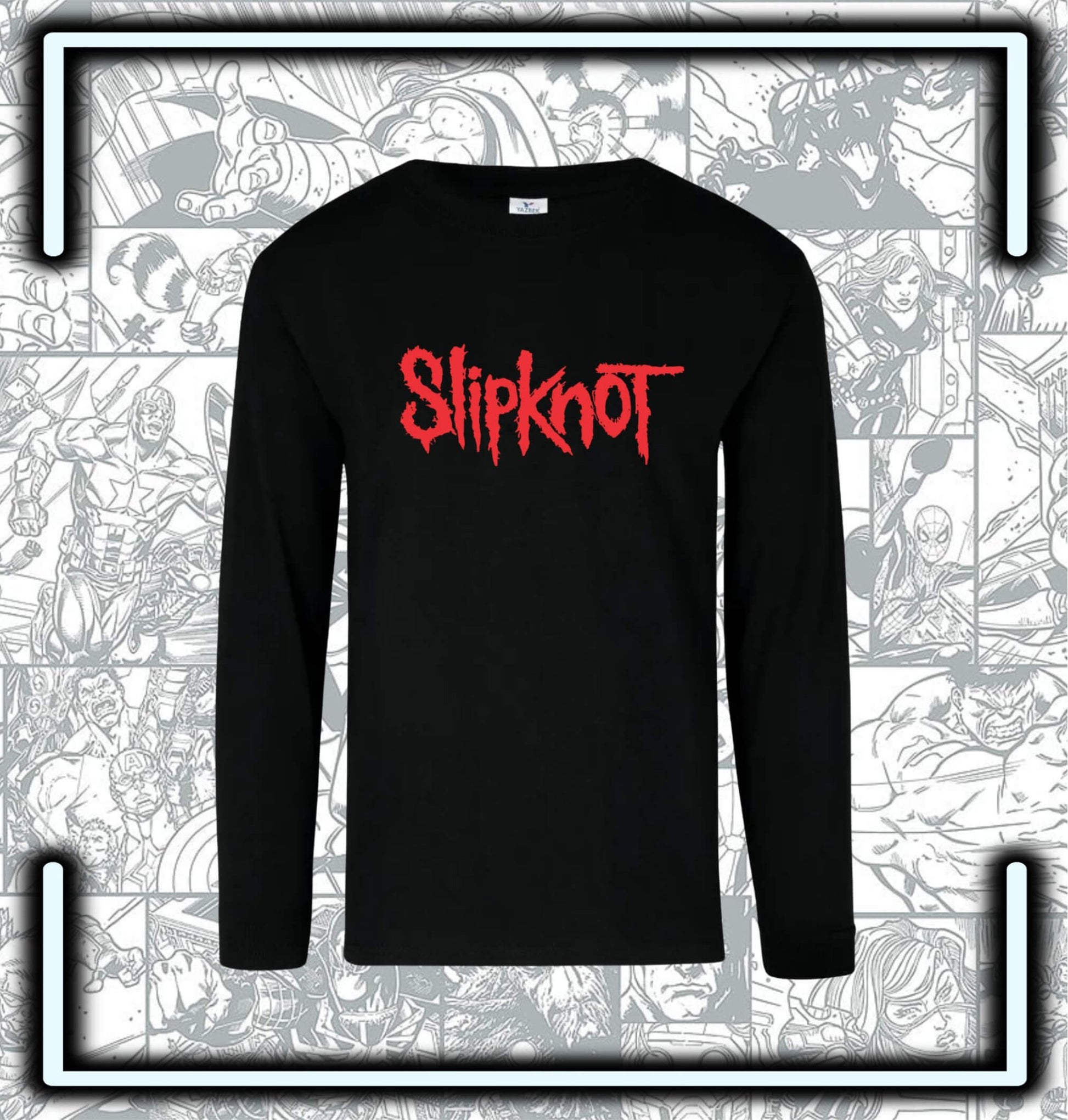 T-Shirt Manga Larga Slipknot - Comics Store Colombia