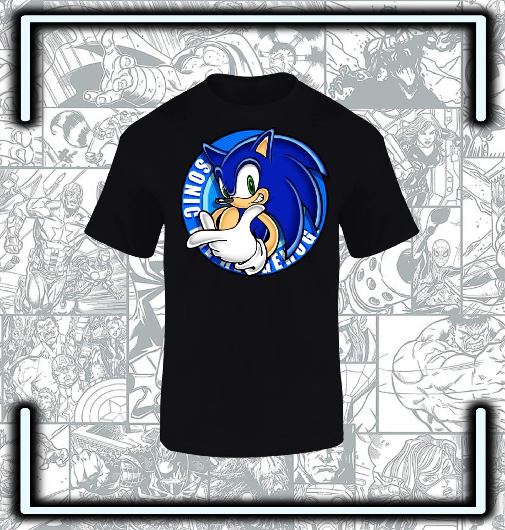 T-Shirt Sonic - Comics Store Colombia