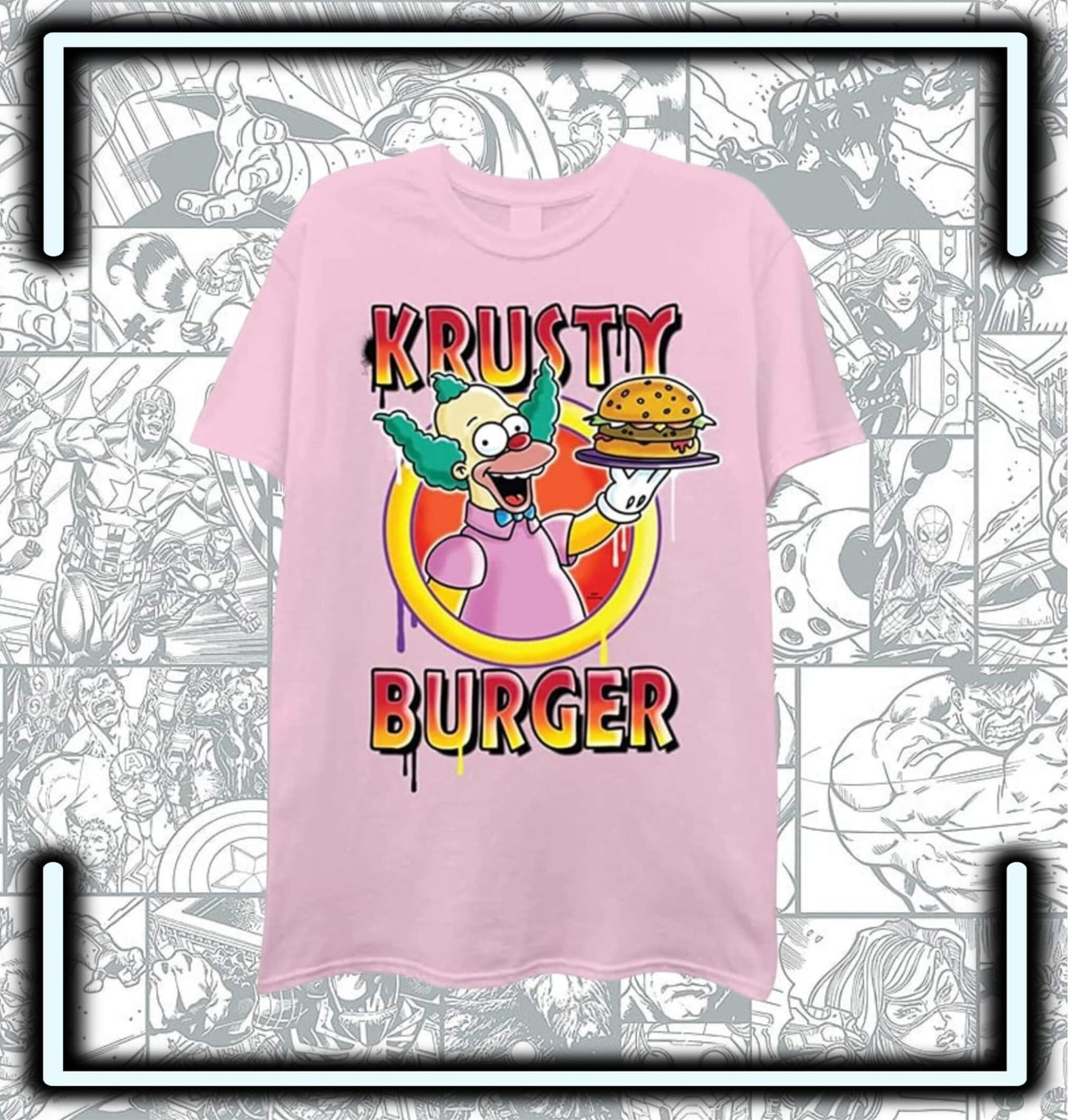 T-Shirt The Simpson Krusty - Comics Store Colombia